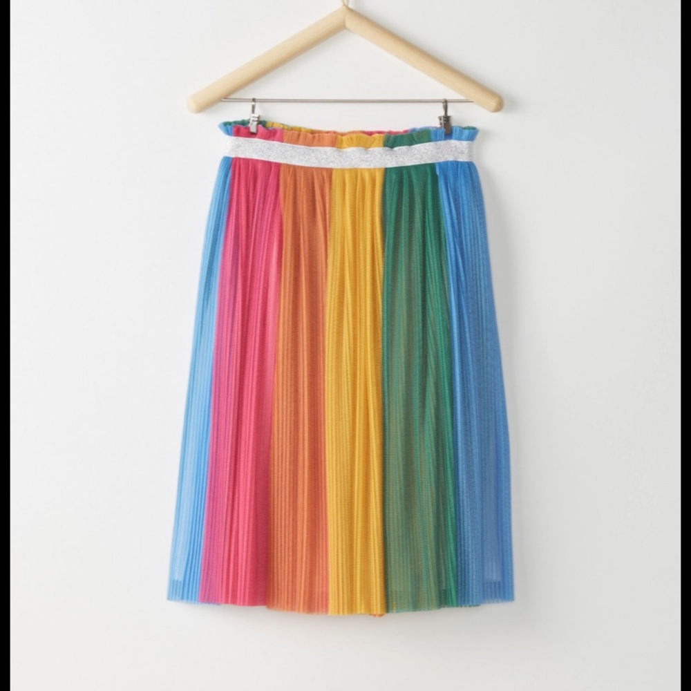 Hanna Andersson Rainbow Super Soft Tulle Skirt
